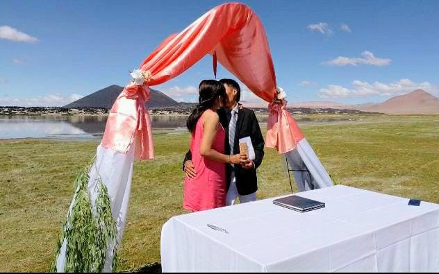 Sí, quiero en los volcanes y Vega de la Laguna de Antofagasta