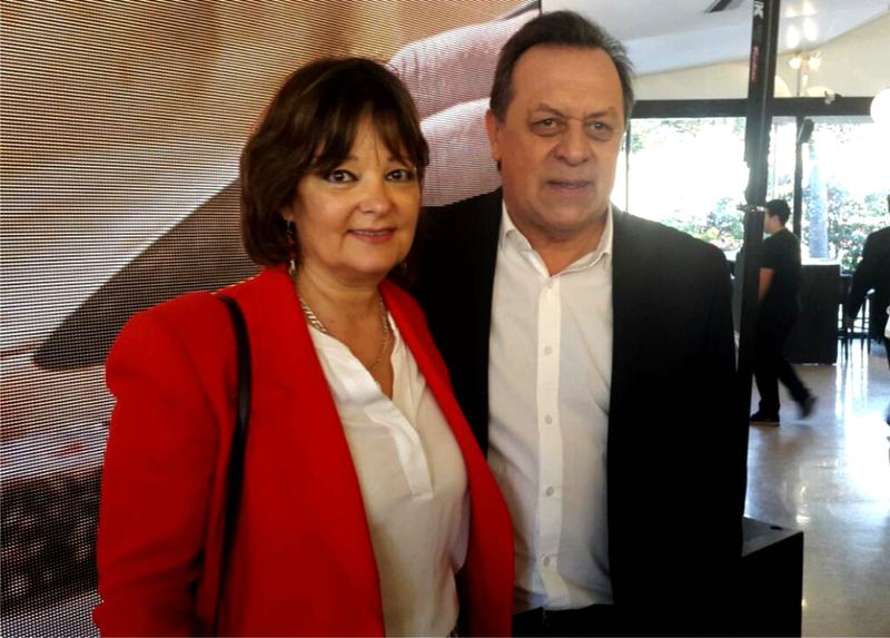 ExpoEventos Natalia Ponferrada y Minsitro Gustavo Santos