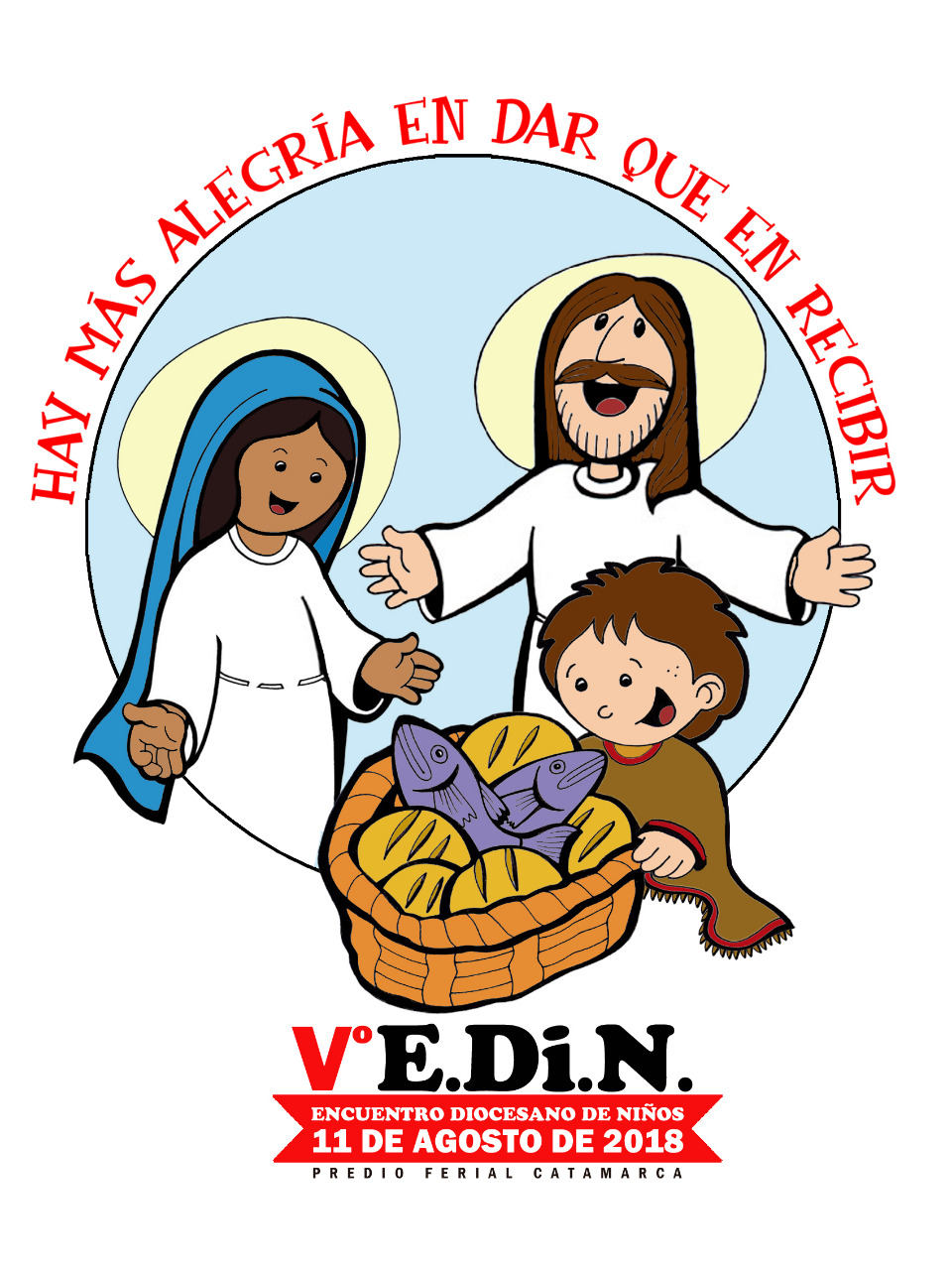 logo encuentro diocesano de niños