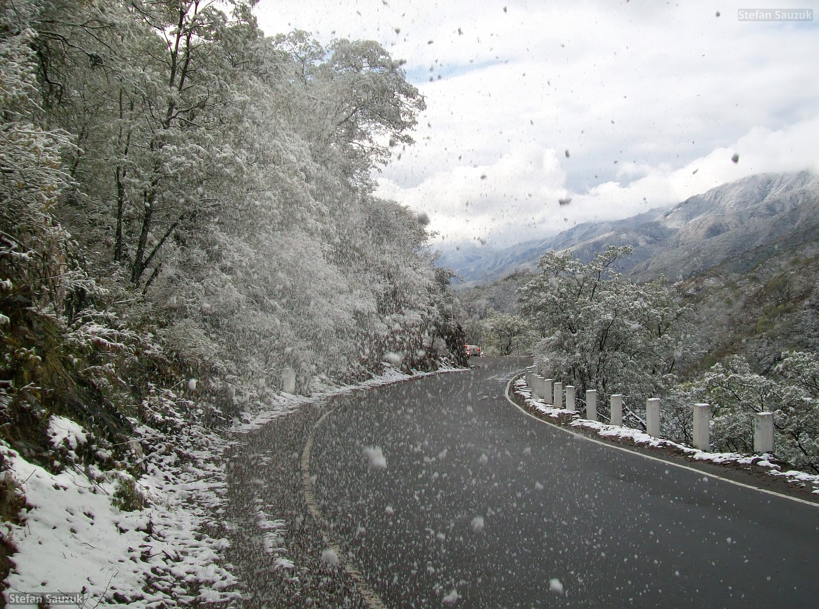 Catamarca paisajes Portezuelo Nieve