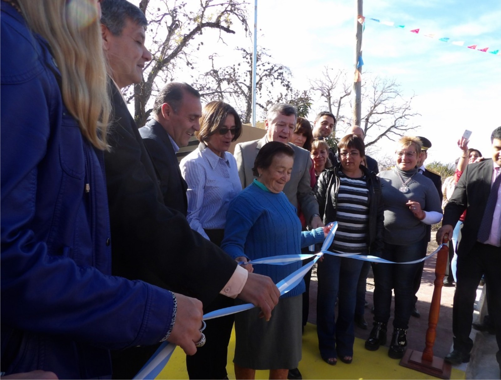 Los Varela Inauguracion Posta sanitaria 2