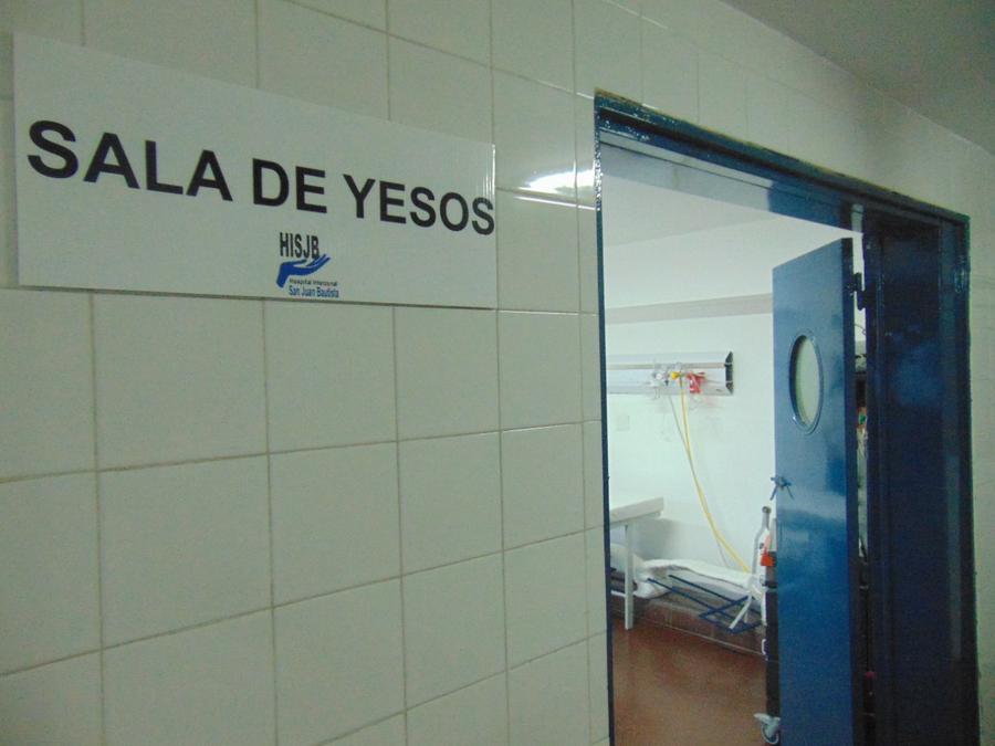 sala de yesos
