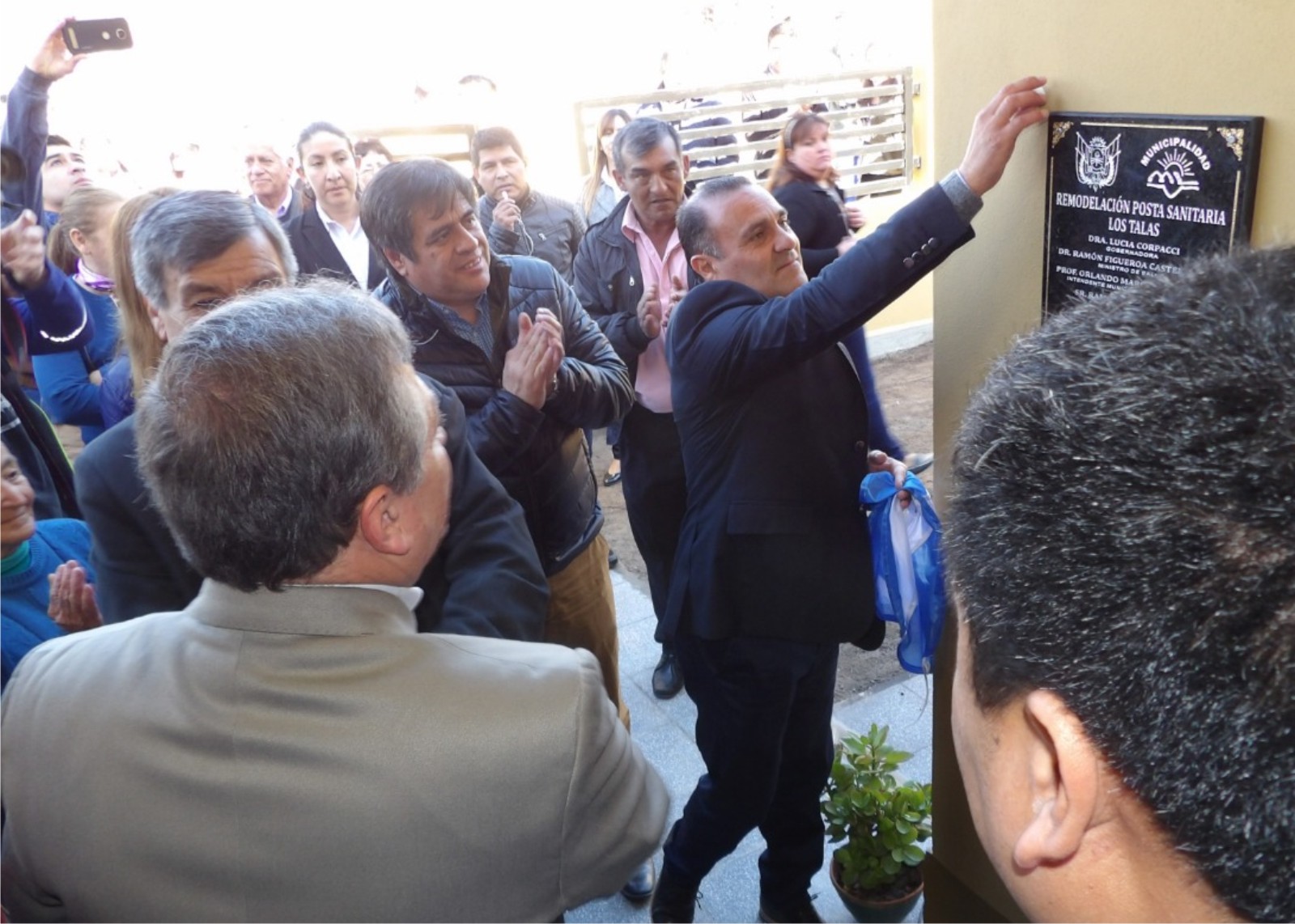 Los Varela Inauguracion Posta sanitaria