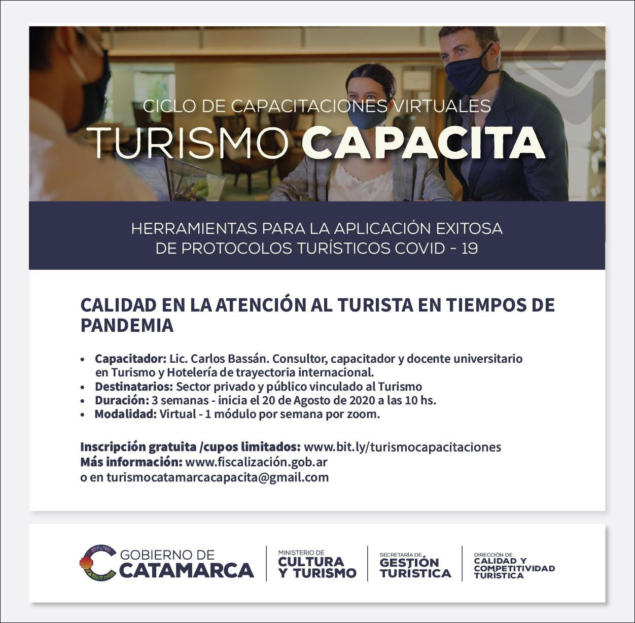 Turismo Capacita - Calidad en la atención al Turista