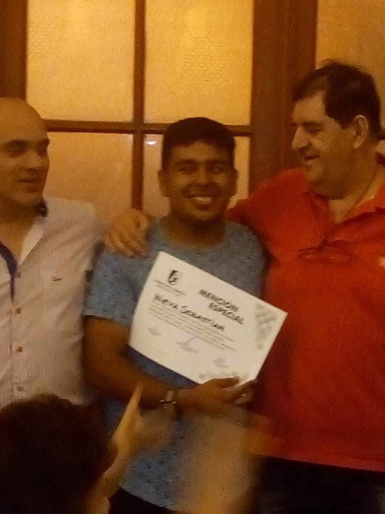 Sebastian Nieva mejor compañero